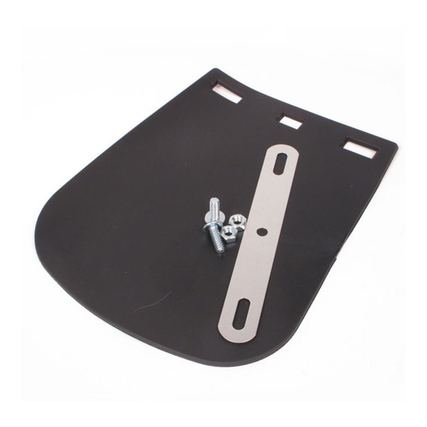 Whites Mud Flap - Black PVC (Large)
