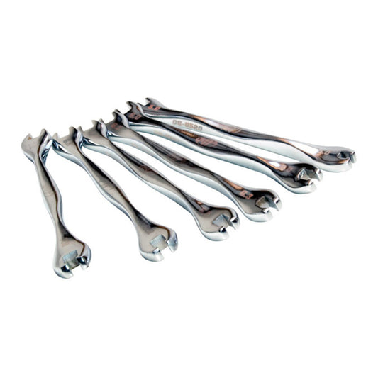 Motion Pro Ergo Spoke Wrench Set 6pc 5 /  6 / 6.3 / 6.5 / 6.8 / 7.0mm