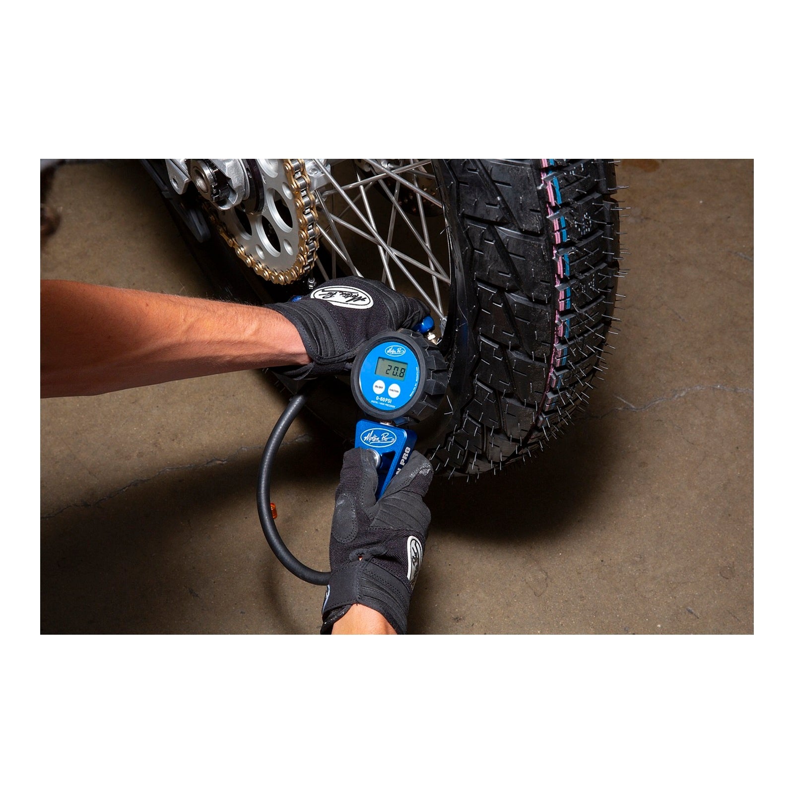 Motion Pro Digital Tyre Pressure Gauge 0-60psi