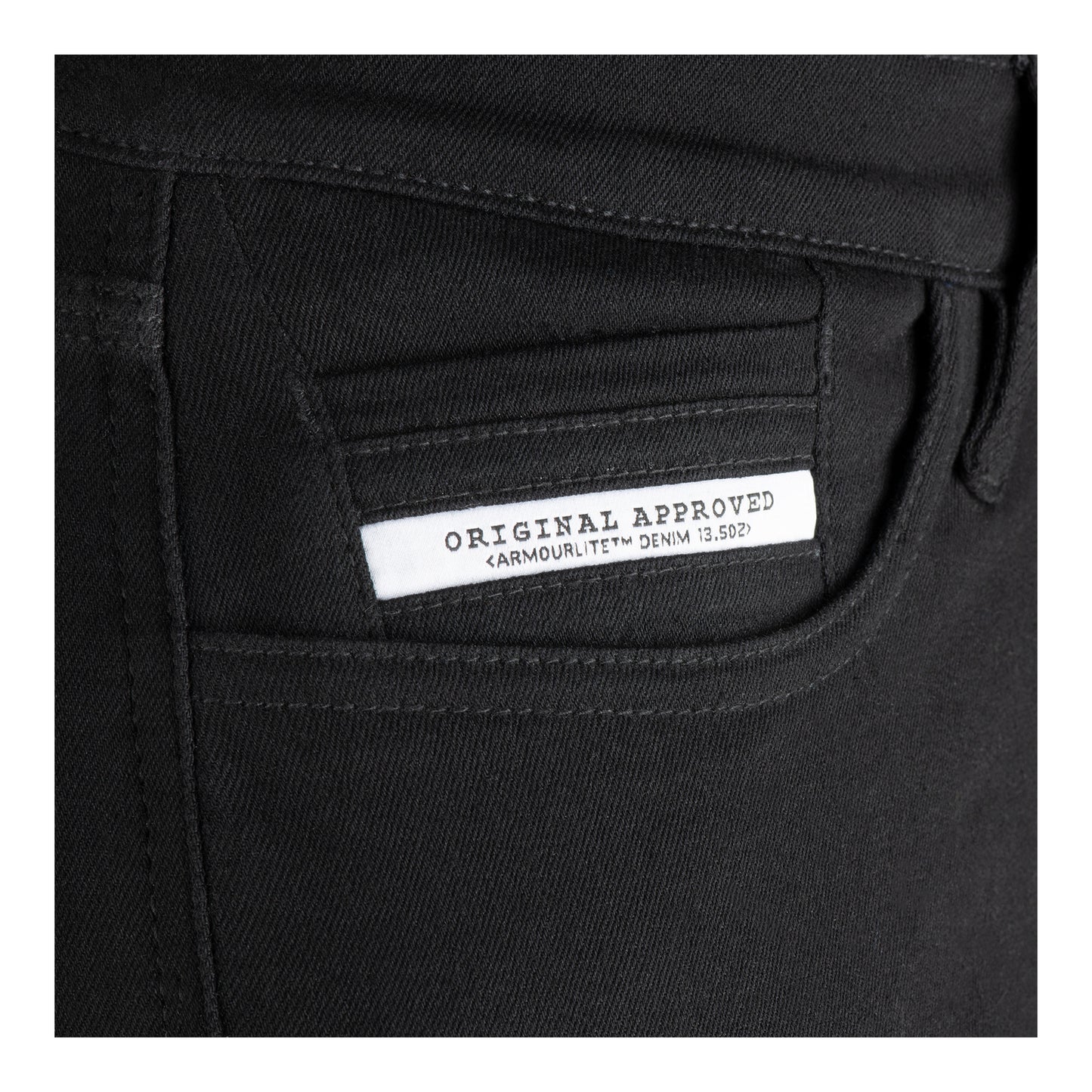 Oxford AA Super Stretch Men's Jean - Black (Regular)