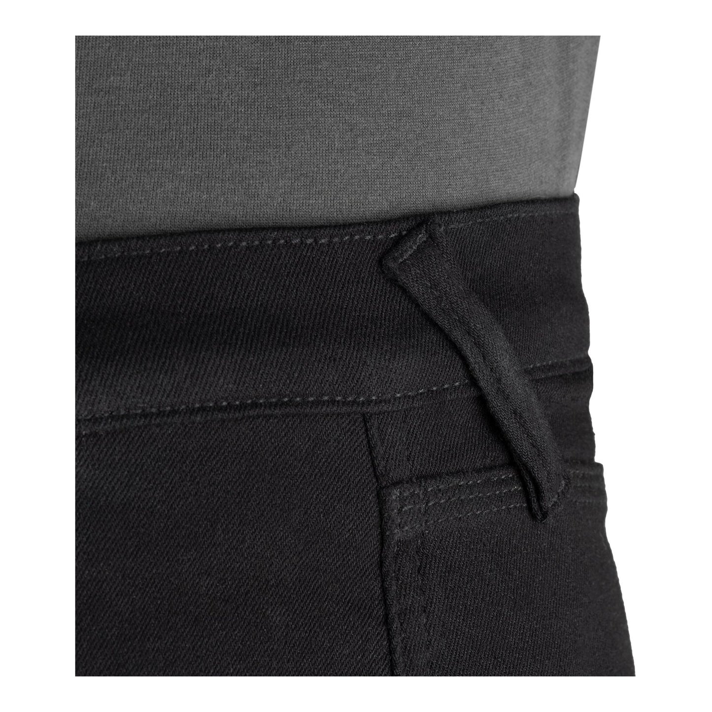 Oxford AA Super Stretch Men's Jean - Black (Short)