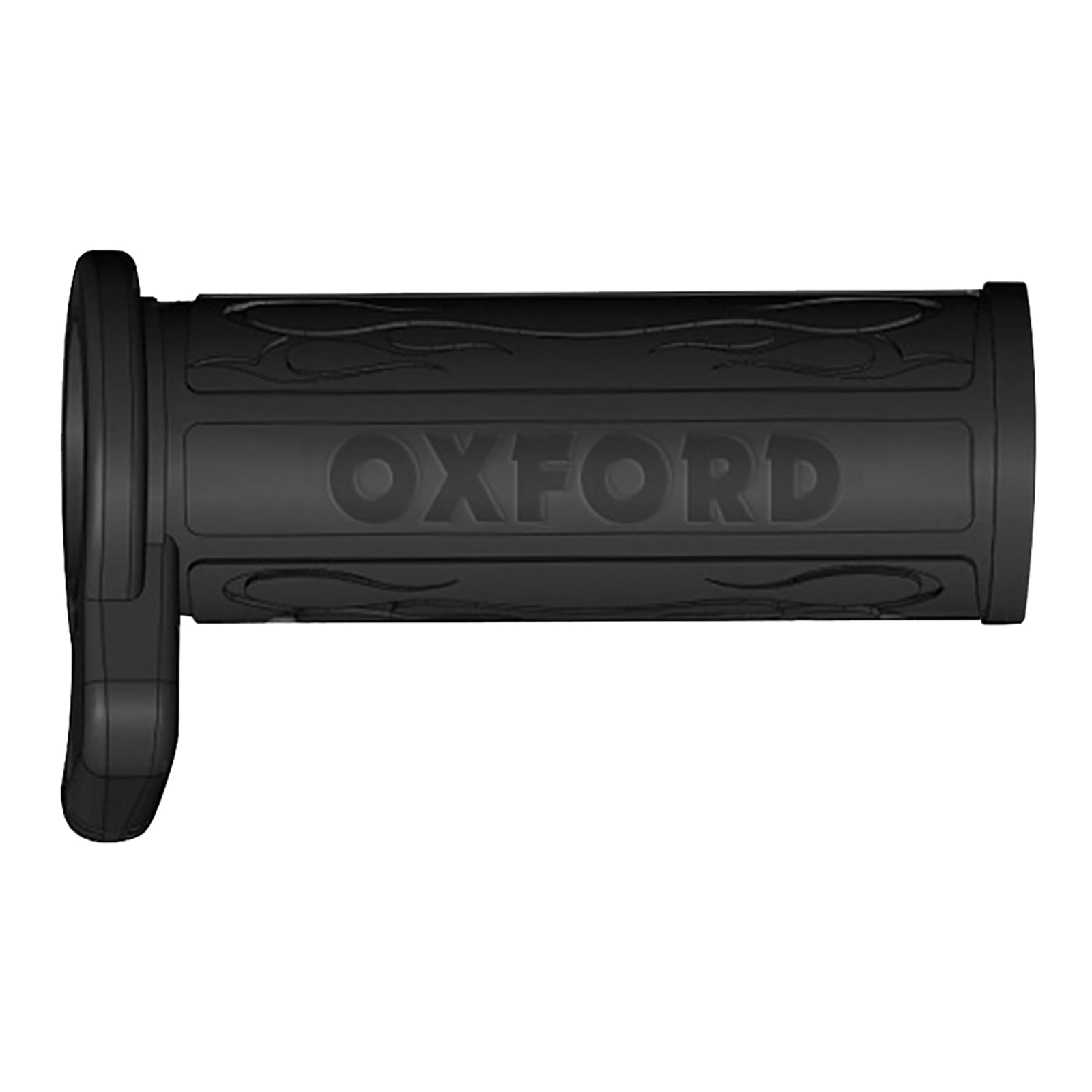 Oxford Hot Grips for Cruisers (1 Inch Bars) Chrome Switch