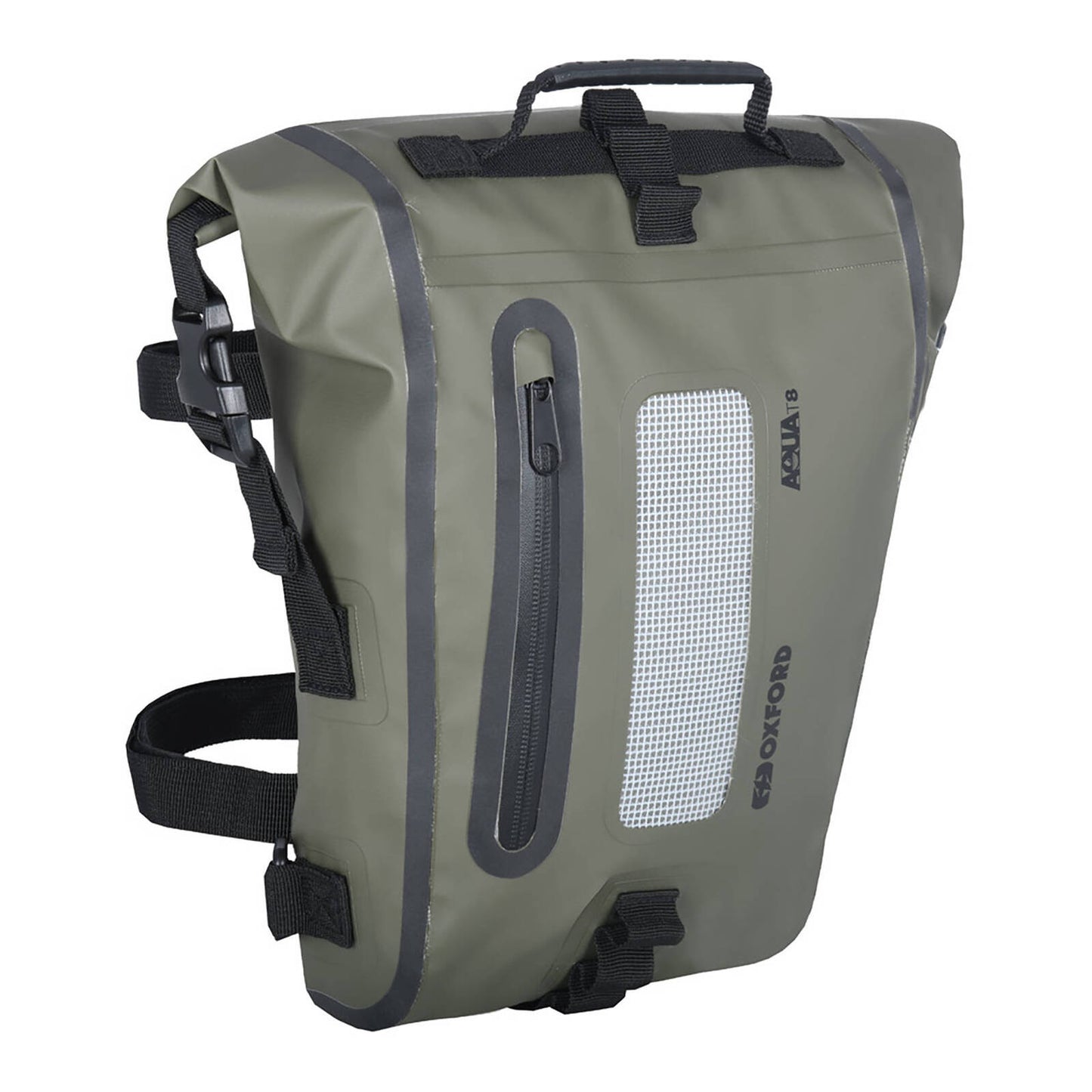 Oxford Tail Bag Aqua T8 - Black / Khaki