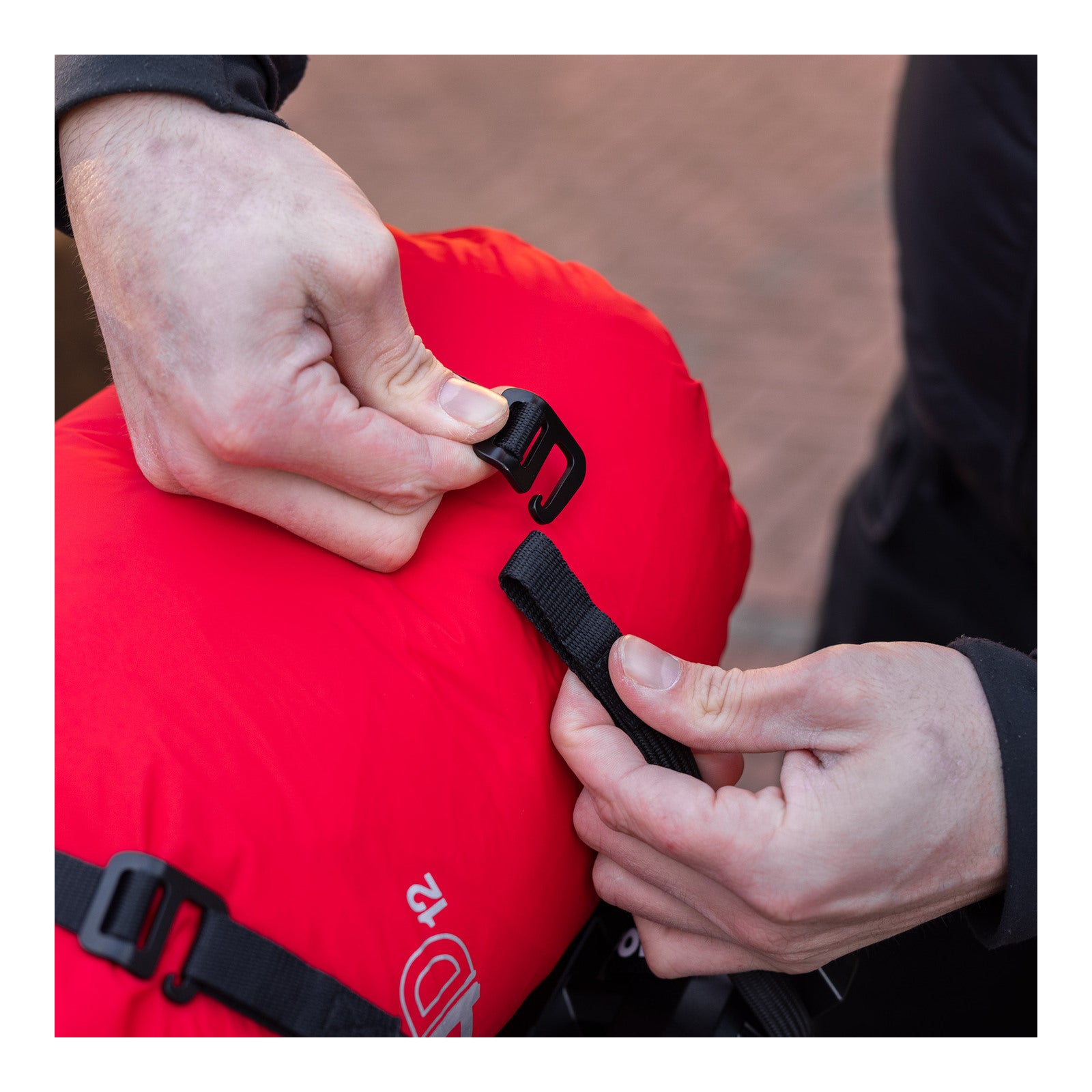 Oxford Atlas G-Hook 17mm x 1.2m - Black (Pair)