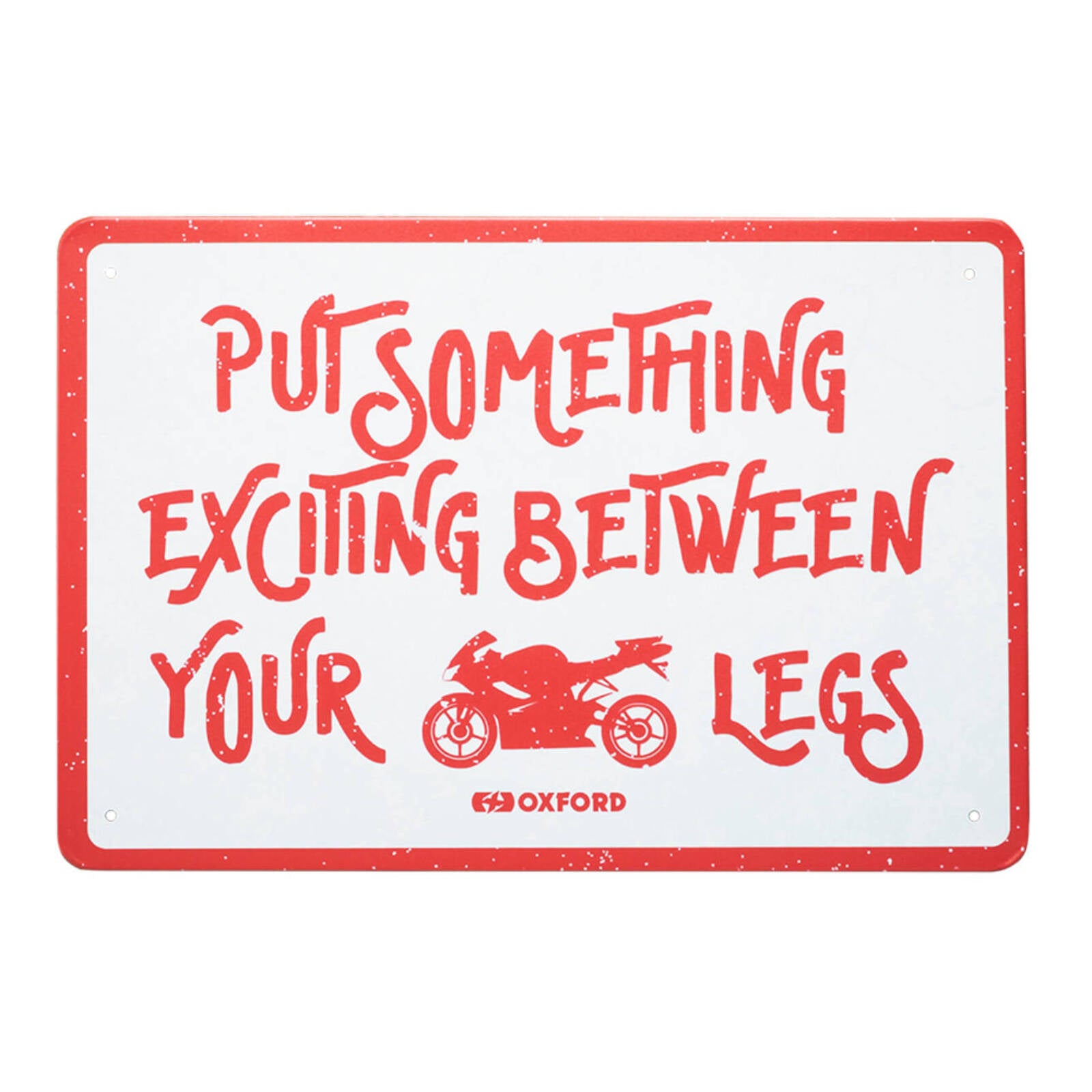 Oxford Garage Metal Sign: Exciting