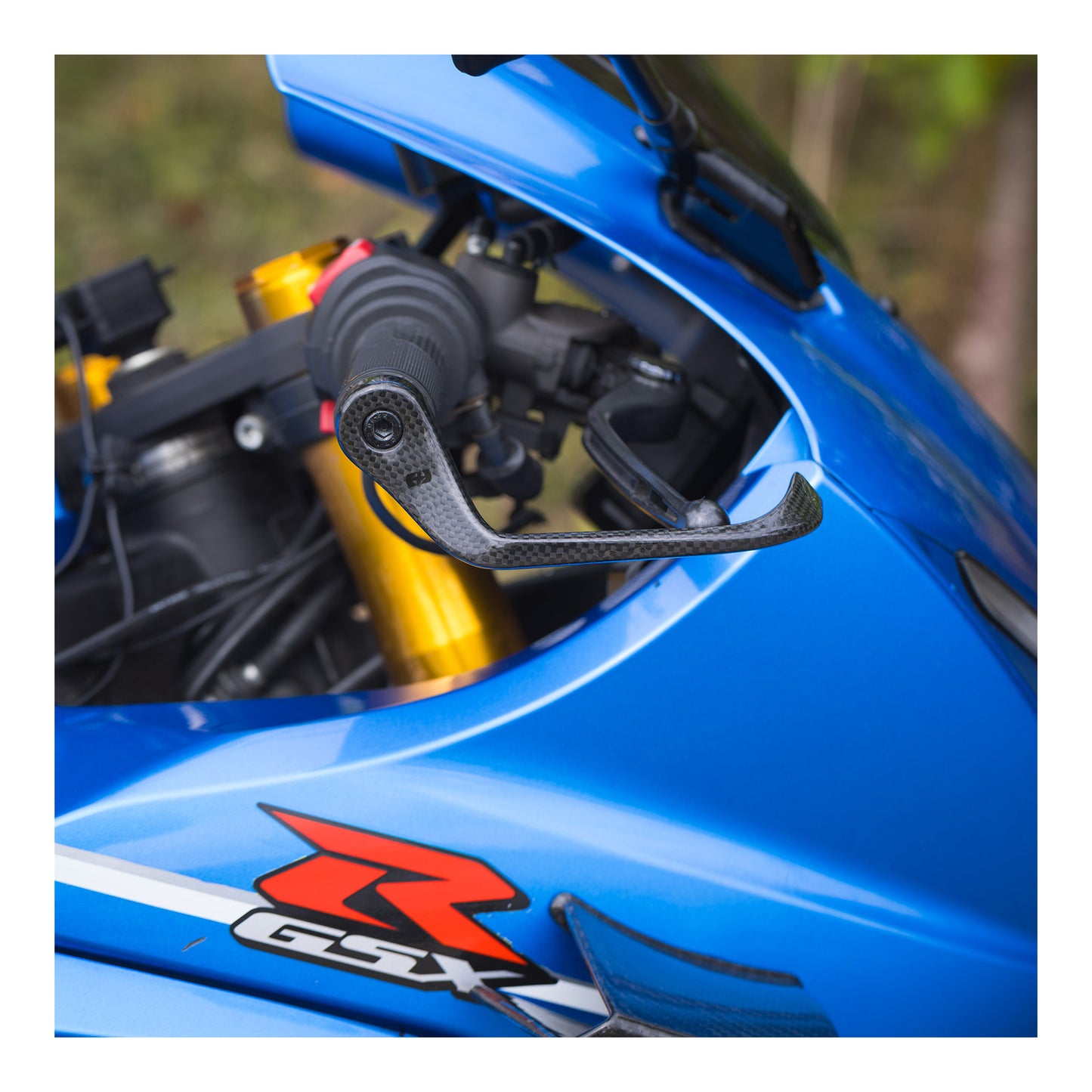 Oxford Carbon Lever Guard - Gloss