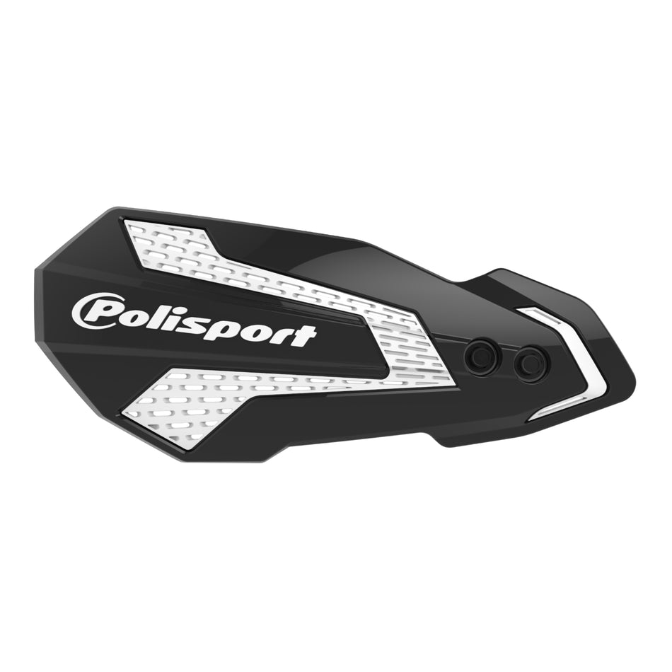 Polisport MX Flow Handguard Black / White KTM Husqvarna GasGas