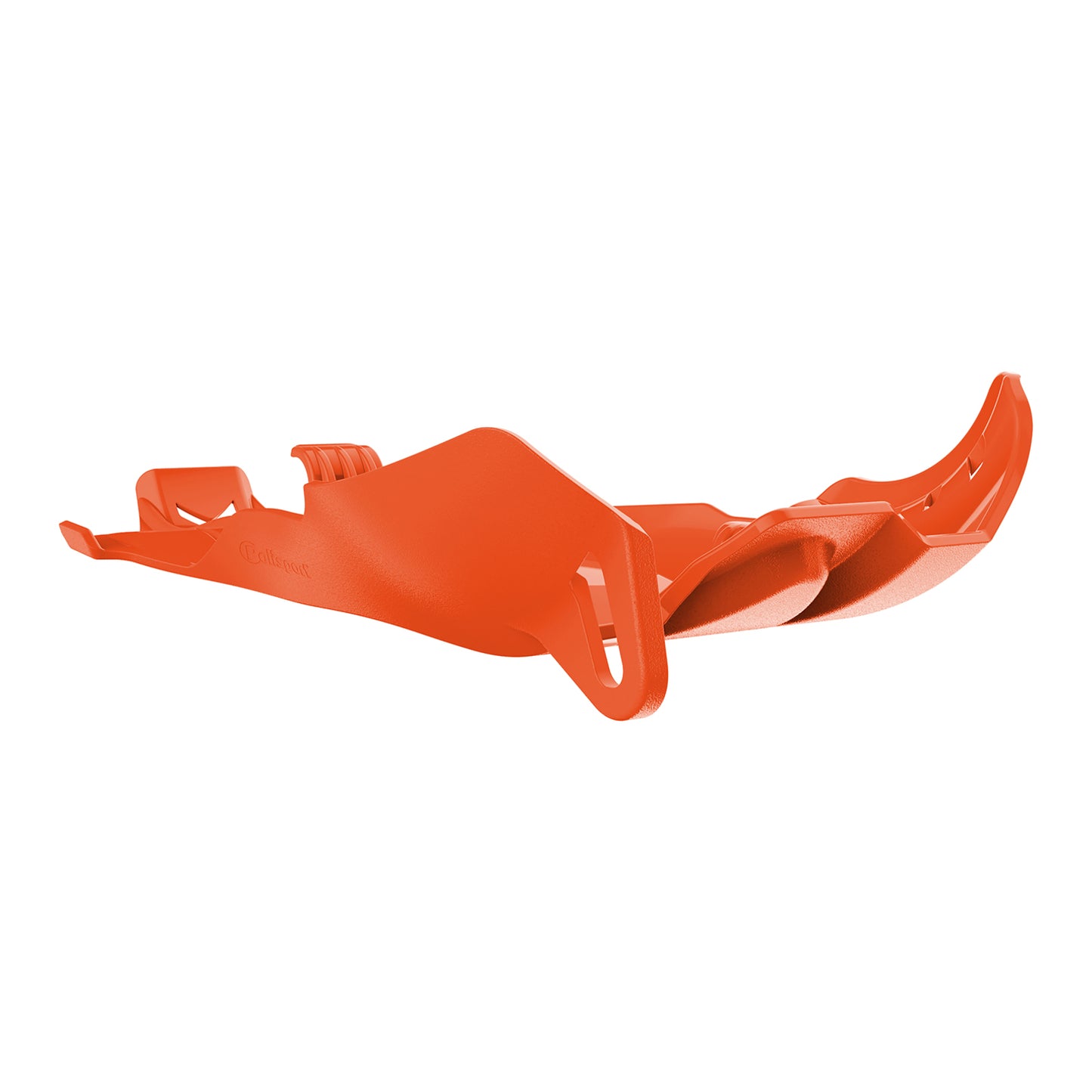 Polisport Fortress Skid Plate with Linkage Cover KTM - Orange