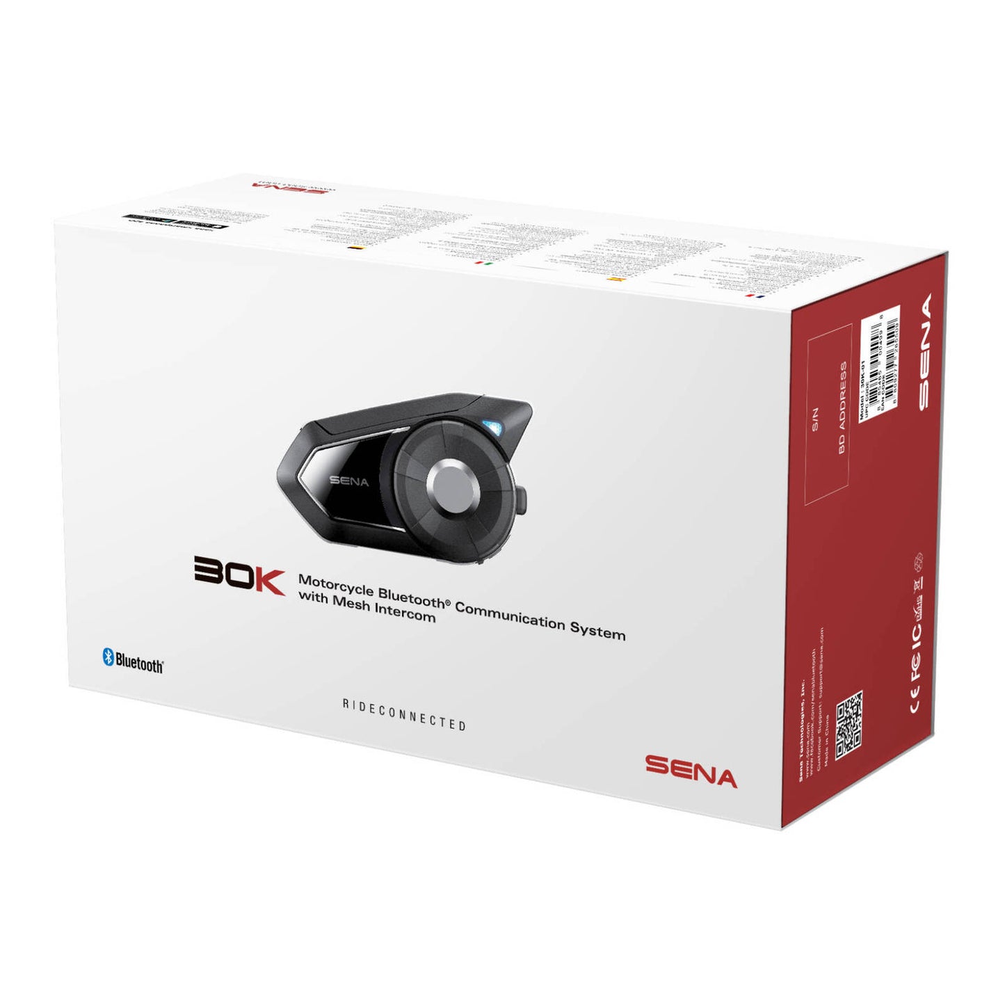 Sena 30k Bluetooth Comm System with Mesh & HD Speaker (Dual Kit)