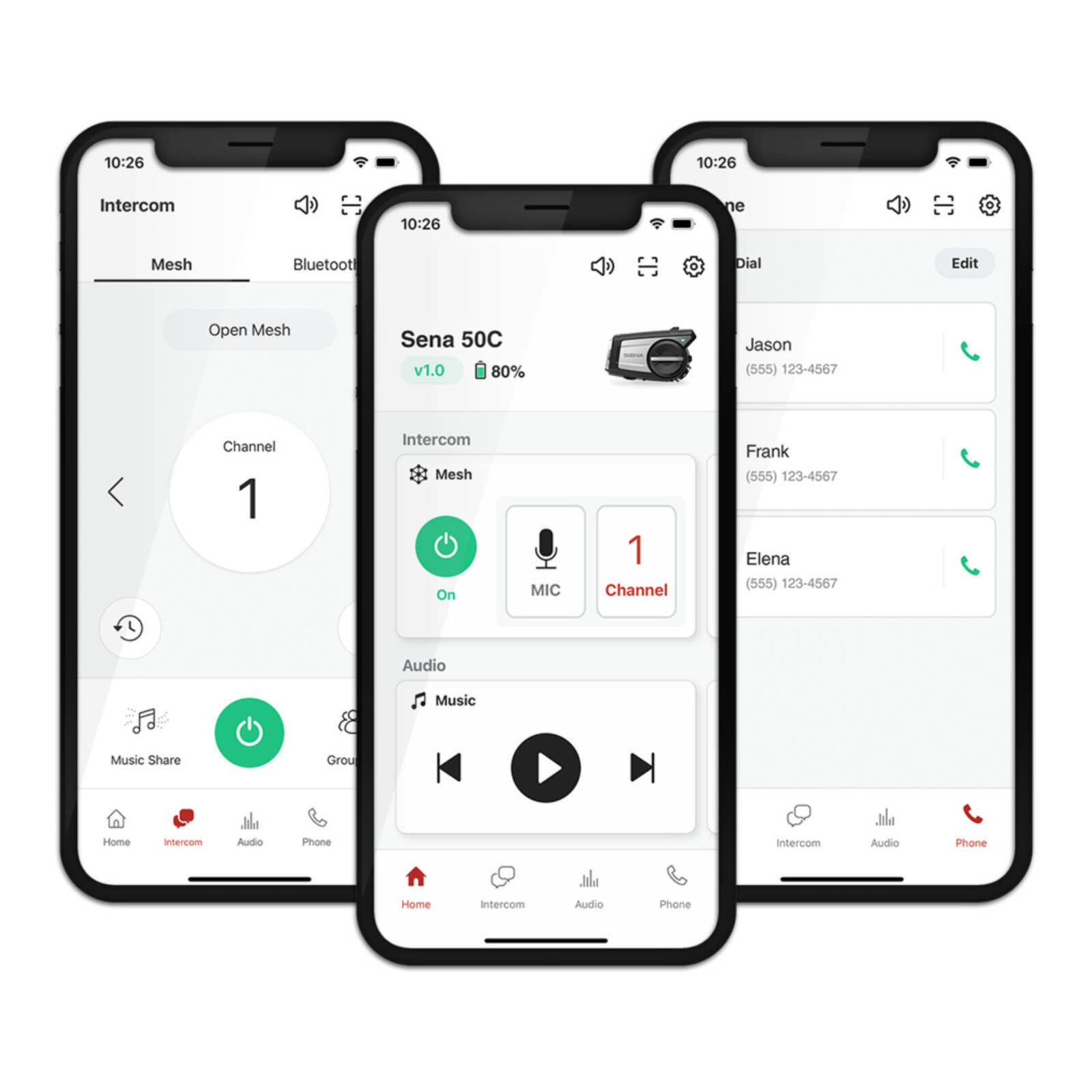 Sena 50C Camera & Comm Mesh System with Sound by Harman Kardon