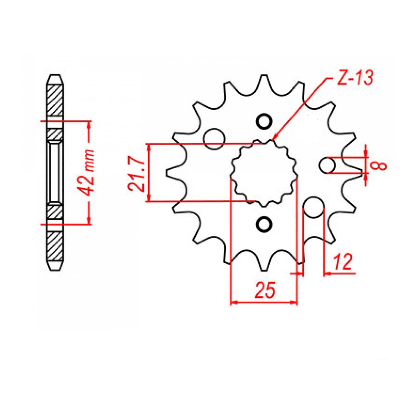 Sprocket Kit Yamaha FZR600 - 530XRE 15/45