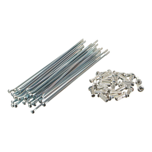 Whites MX Spoke Set (OEM Size Nipple) Front Suzuki RM125 / RM250 21