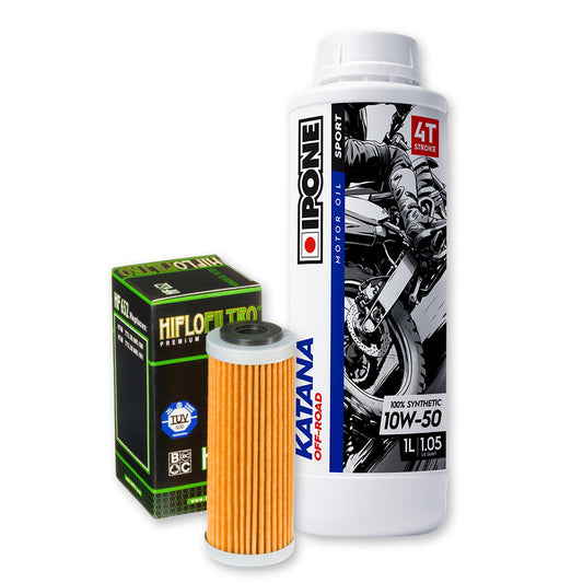 GasGas Oil Change Kit - HIFLO HF652 / IPONE 801108