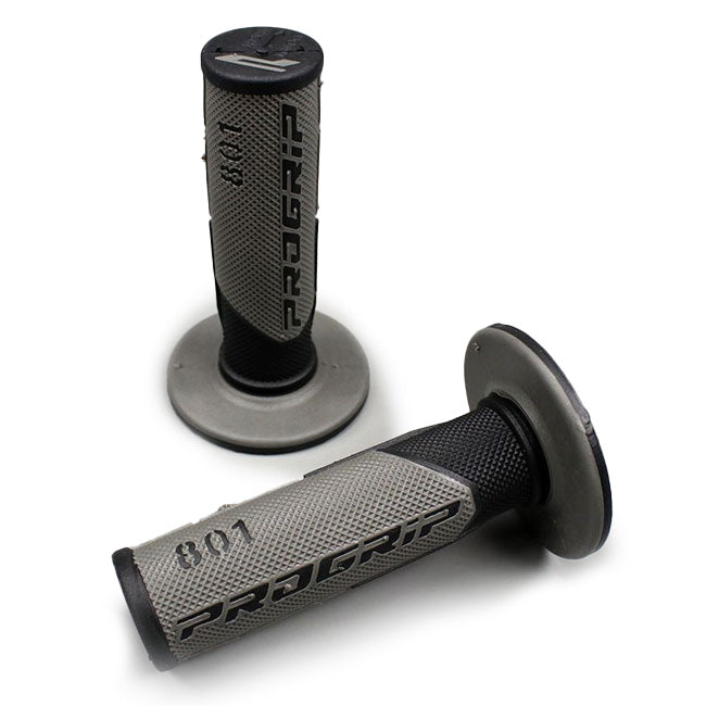 Progrip PG801 MX Grips - Black/Grey PG801BG