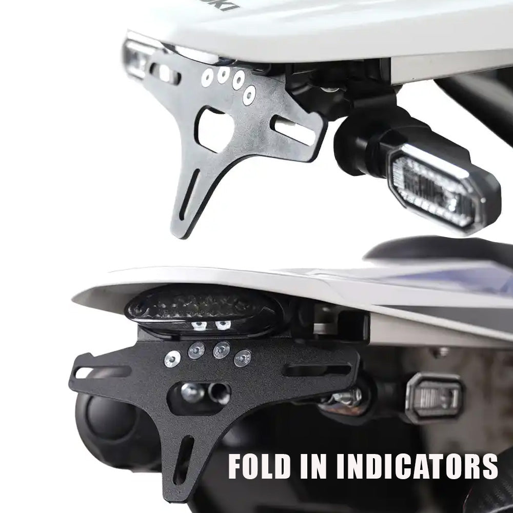 Suzuki DR-Z4S / DR-Z4SM Tail Tidy with fold in Indicators