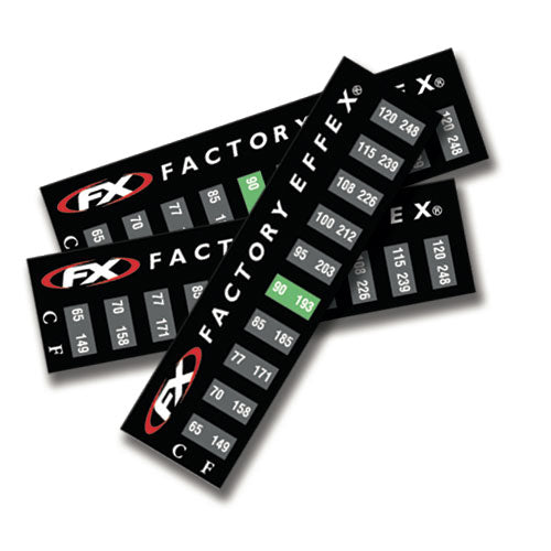 FACTORY EFFEX TEMP STICKERS (3 PACK)