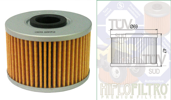 HiFlo HF114 Oil Filter