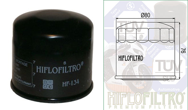 HiFlo HF134 Oil Filter