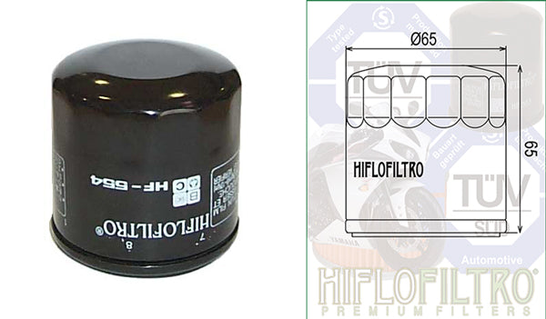 HiFlo HF554 Oil Filter