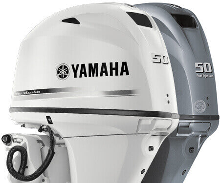 Yamaha F50LB2 White Outboard