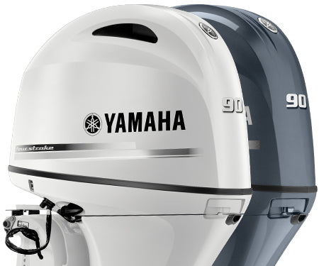 Yamaha F90LB2 Outboard - White