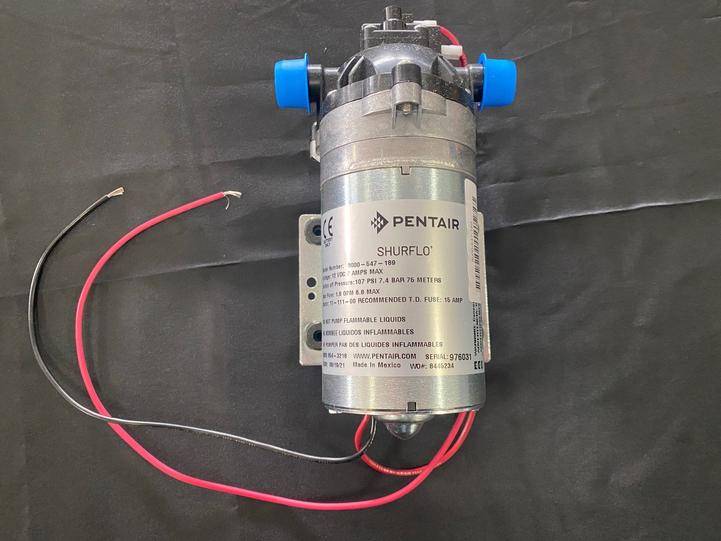 Shurflo 107psi Spray Pump