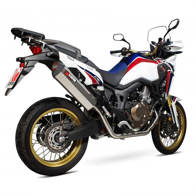 SCORPION Serket Full System Stainless Honda CRF 1000 L Africa Twin