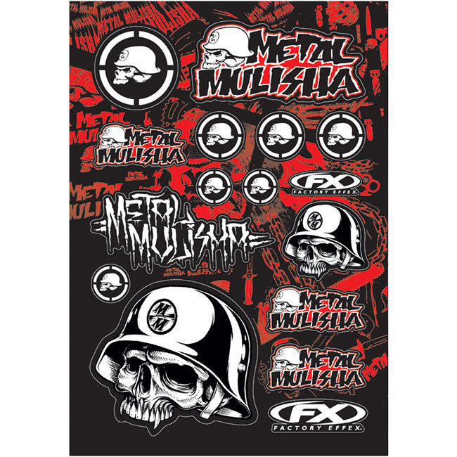 FX14-68050 Factory Effex MetalMulisha Sticker Kit1