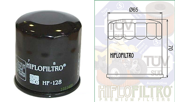 HiFlo HF128 Oil Filter